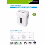 SW-4HS High Security Commercial Paper Shredder