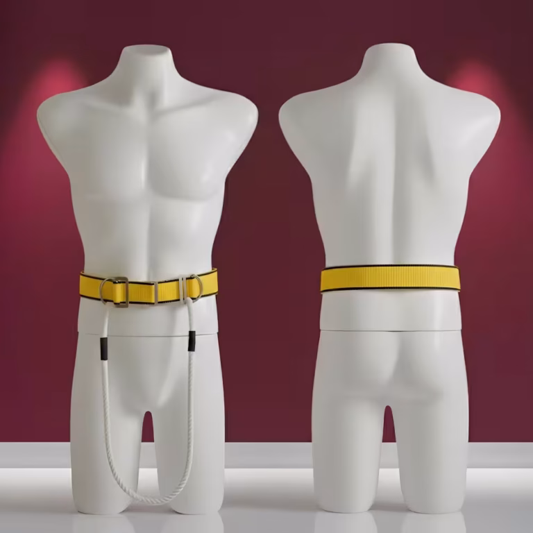Safety Belt with Rope Lanyard