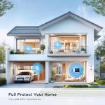 Smart Home Security Alarm System Kit