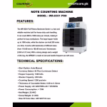 WR8301 2+1 Pocket With Fake Note Detection