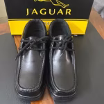 Jaguar Black Leather Safety Shoes (1)