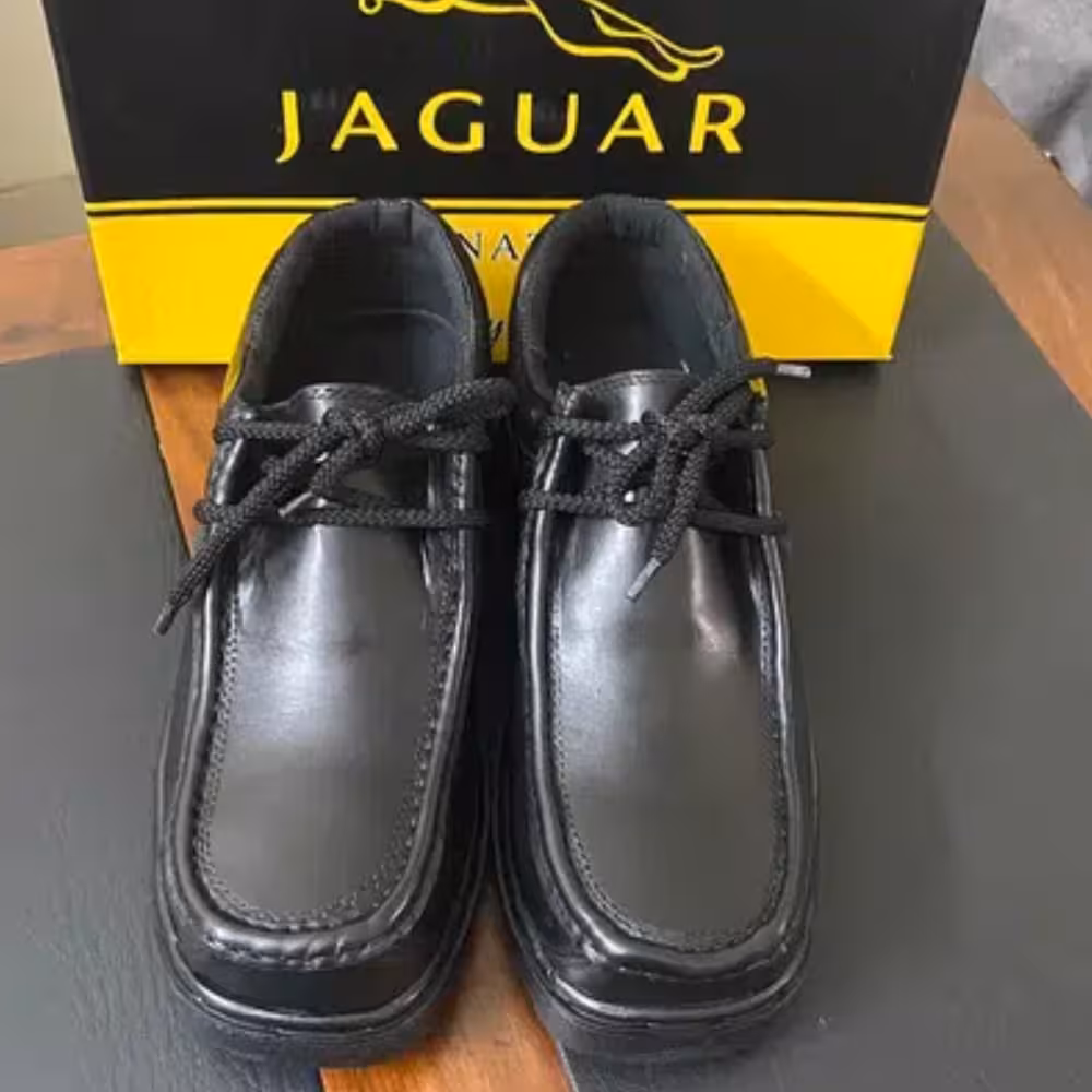 Jaguar Black Leather Safety Shoes (1) Jaguar Black Leather Safety Shoes (1)